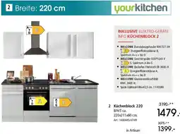 Zurbrüggen Küchenblock 220 Angebot
