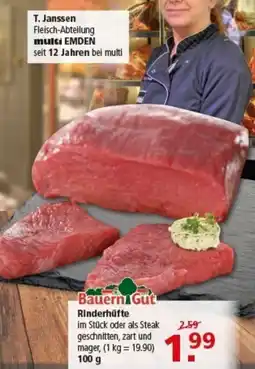 Multi Markt Bauern Gut Rinderhüfte Angebot