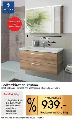 Zurbrüggen SADENA Badkombination Trentino Angebot