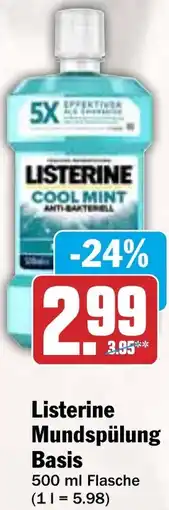 HIT Listerine Mundspülung Basis Angebot