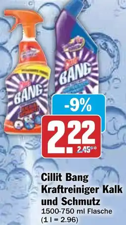 HIT Cillit Bang Kraftreiniger Kalk und Schmutz Angebot