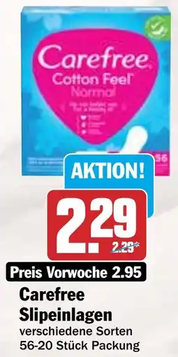 HIT Carefree Slipeinlagen Angebot