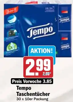 HIT Tempo Taschentücher Angebot