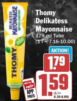 HIT Thomy Delikatess Mayonnaise Angebot