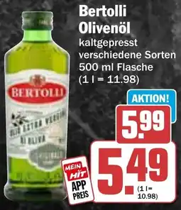 HIT Bertolli Olivenöl Angebot