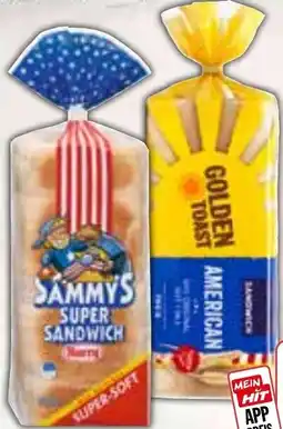 HIT Golden Toast American Sandwich oder Harry Sandwich Angebot