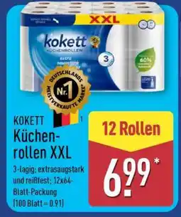 Aldi Nord KOKETT Küchenrollen XXL Angebot
