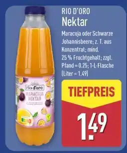 Aldi Nord RIO D'ORO Nektar Angebot