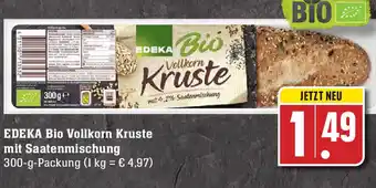 Edeka Edeka Bio Vollkorn Kruste mit Saatenmischung Angebot