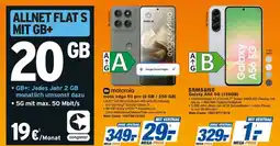 expert Techno Land SAMSUNG Galaxy A56 5G (128GB) + ALLNET FLAT S MIT GB+ 20GB Angebot