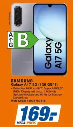 expert Techno Land SAMSUNG Galaxy A17 5G (128 GB⭑1) Angebot