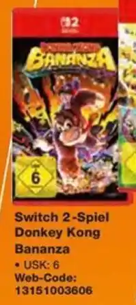 expert Techno Land Switch 2-Spiel Donkey Kong Bananza Angebot