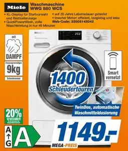expert Techno Land Miele Waschmaschine WWG 880 WCS Angebot