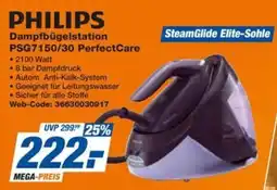expert Techno Land PHILIPS Dampfbügelstation PSG7150/30 PerfectCare Angebot
