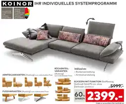 porta Koinor ecksofa mit funktion Angebot