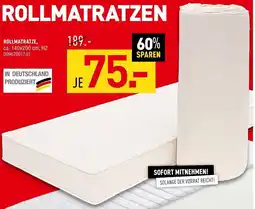 Möbel Wallach Rollmatratze Angebot