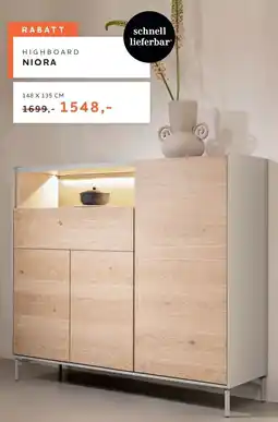 Möbel Inhofer Highboard niora Angebot