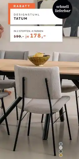 Möbel Inhofer Designstuhl tatum Angebot