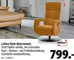 Zurbrüggen Latina Style Relaxsessel Angebot
