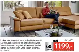 Zurbrüggen Latina Plus Longchairkombi Angebot