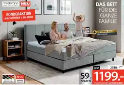 Zurbrüggen Moderano Familien-Boxspringbett Maxi Angebot