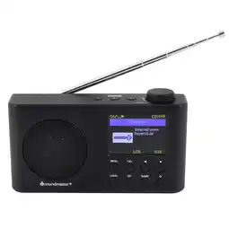Netto Marken-Discount Soundmaster IR6500SW portables Internetradio mit Akku und Farbdisplay Angebot