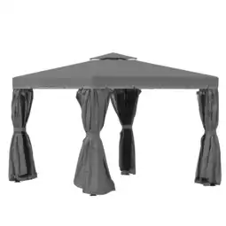 Netto Marken-Discount Outsunny Pavillon Aluminium, Metall, Polyester Angebot