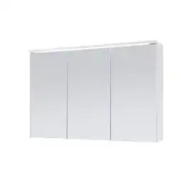 Netto Marken-Discount Badmöbel Spiegelschrank DUO 100 mit LED Beleuchtung Weiß Angebot