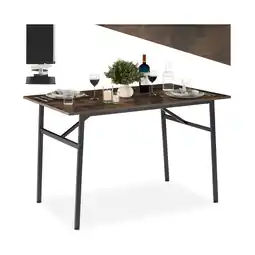 Netto Marken-Discount tectake Esstisch, Industrial Style, rechteckig, 120 x 75 x 76 cm Angebot