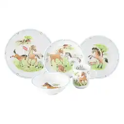 Netto Marken-Discount Seltmann Weiden Kindergeschirr Set Compact Mein Pony 5er Set Angebot