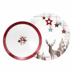 Netto Marken-Discount Seltmann Weiden Tafelservice Life Christmas 12er Set Angebot