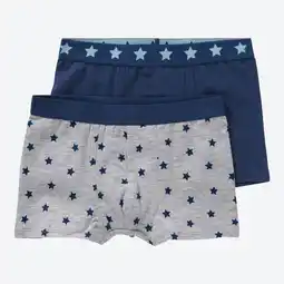 NKD Kinder-Jungen-Retroshorts mit Sternen-Aufdruck, 2er-Pack Angebot