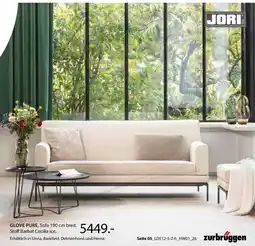 Zurbrüggen JORI GLOVE PURE, Sofa Angebot