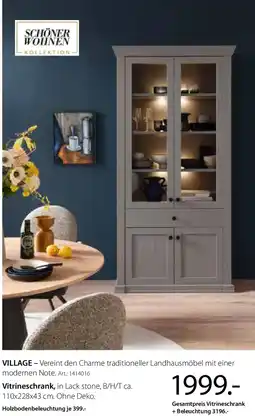 Zurbrüggen SCHÖNER WOHNEN Vitrineschrank Angebot