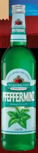 Handelshof Nordbrand Nordhausen Pfefferminzlikör Angebot