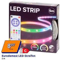 Action Eurodomest LED-Streifen 5m Angebot