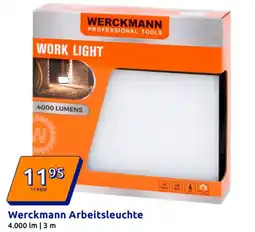 Action Werckmann Arbeitsleuchte Angebot