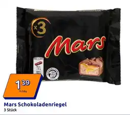Action Mars Schokoladenriegel Angebot