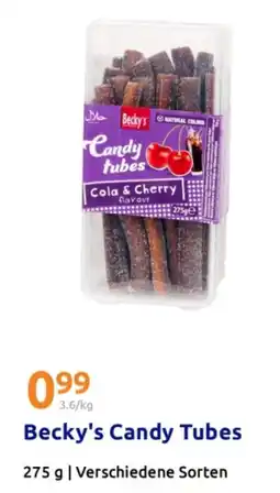 Action Becky's Candy Tubes Angebot