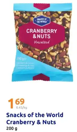 Action Snacks of the World Cranberry & Nuts Angebot