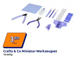 Action Crafts & Co Miniatur-Werkzeugset 16-teilig Angebot