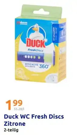 Action Duck WC Fresh Discs Zitrone Angebot