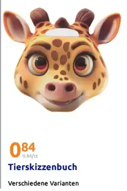 Action Tierskizzenbuch Angebot