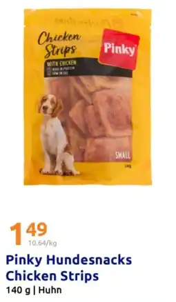 Action Pinky Hundesnacks Chicken Strips Angebot