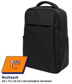 Action Rucksack Angebot