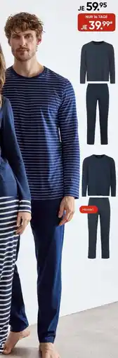 Galeria SCHIESSER Schlafanzug, lang Angebot