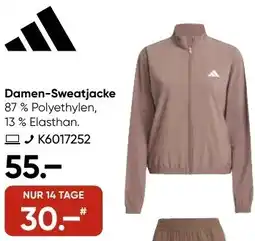 Galeria Adidas Damen-Sweatjacke Angebot