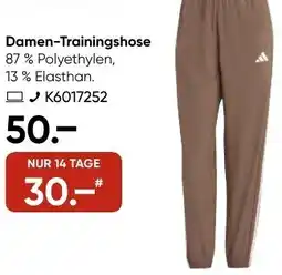 Galeria Adidas Damen-Trainingshose Angebot