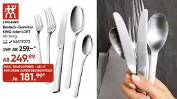 Galeria ZWILLING Besteck-Garnitur KING oder LOFT Angebot