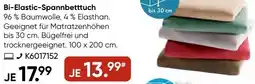 Galeria GALERIA essentials Bi-Elastic-Spannbetttuch Angebot
